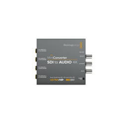 Blackmagic Design Mini Converter SDI to Audio 4K Active video converter 3840 x 2160, -