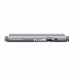 Blackmagic Design Smart Videohub CleanSwitch 12x12, BNC, Grey, 60 fps, LCD, 90 - 240 V, 482 mm