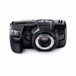 Blackmagic Design Pocket Cinema Camera 4K, 4K Ultra HD, 12.7 cm (5"), LCD, Black
