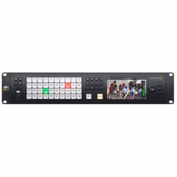 Blackmagic Design ATEM Constellation 8K, Black, 59.94 fps, 720p, 1080i, 1080p, 2160p, 4320p, 10 bit, LCD, AIFF, MP3, WAV
