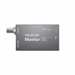 Blackmagic Design UltraStudio Monitor 3G, Grey, Thunderbolt, 2560 x 1440 pixels, NTSC, PAL, 1080i, 1080p, 720p, 48 kHz