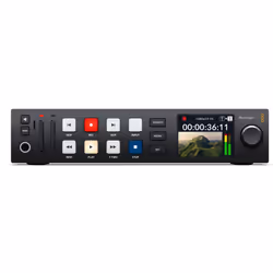 Blackmagic Design HyperDeck Studio HD Plus, Black, SD, 2 channels, 16 x SDI, 8 x HDMI, 16 x SDI, 8 x HDMI, 1 x SDI, 1 x HDMI