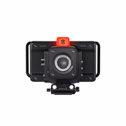 Blackmagic Design Studio Camera 4K Pro, 4K Ultra HD, 0 GB, 17.8 cm (7"), LCD, 1.69 kg, Black