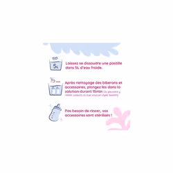 Milton Cold Water Steriliser (White)