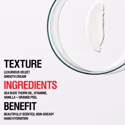 Grown Alchemist Restorative Hand Cream. Vanilla and Orange Peel. Non-Greasy Moisturizer that Soothes and Softens Hands (65ml).