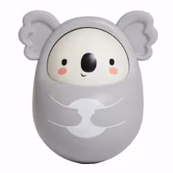 Schylling Koala Roly Poly, 3 month(s), Animal, Grey, White, 295 g