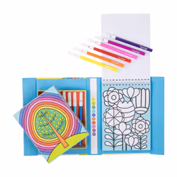 Tiger Tribe TT0645 colouring pages/book Color by numbers kit