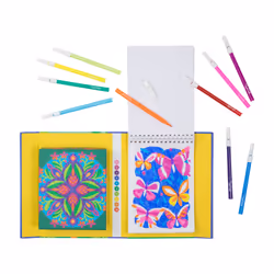 Tiger Tribe TT0647 colouring pages/book Color by numbers kit