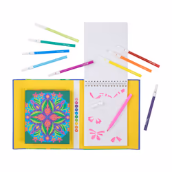 Tiger Tribe TT0647 colouring pages/book Color by numbers kit