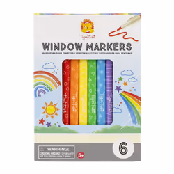 Tiger Tribe TT0138, 6 pc(s), Blue, Green, Orange, Purple, Red, Yellow, 3 yr(s), Multicolour, Cardboard, Plastic, 7 yr(s)