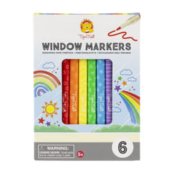Tiger Tribe TT0138 marker 6 pc(s) Blue, Green, Orange, Purple, Red, Yellow