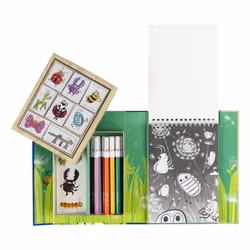 Tiger Tribe TT0297 colouring pages/book Color by numbers kit