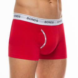 Bonds Red Mens Guyfront Trunks Briefs Boxer Shorts Comfy Undies Underwear MZVJ RED Red - 2XL