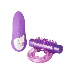 Nu Sensuelle Remote Control Bullet Ring Rechargeable Cock Ring