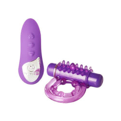 Nu Sensuelle Remote Control Bullet Ring Rechargeable Cock Ring
