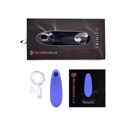Nu Sensuelle Trinitii 3 in 1 Clitoral Suction Tongue Vibe