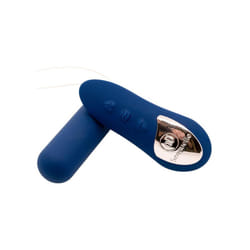 Nu Sensuelle Remote Control Bullet Plus Vibrator Navy Blue