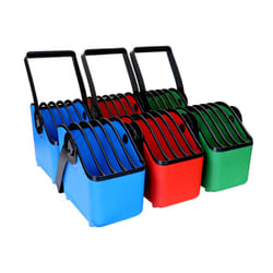 LocknCharge LNC10019 multimedia cart accessory Blue. Green. Red Plasti