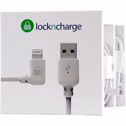 Menatwork LNC7151, 1.2 m, Lightning, USB A, Male, Male, White