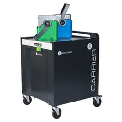 LocknCharge Carrier 30 Portable device management cart Black. Blue. Gr