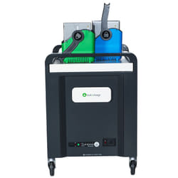 LocknCharge Carrier 40 Portable device management cabinet Black. Blue.