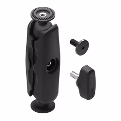 Quad Lock 360 Arm - Dual Pivot, Mobile phone/Smartphone, Passive holder, Universal, Black