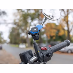 Quad Lock Mirror Mount Passive holder Mobile phone/Smartphone Black, Blue - Additional view 2