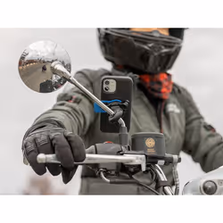 Quad Lock Mirror Mount Passive holder Mobile phone/Smartphone Black, Blue - Additional view 3