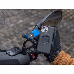 Quad Lock Mirror Mount Passive holder Mobile phone/Smartphone Black, Blue - Additional view 6