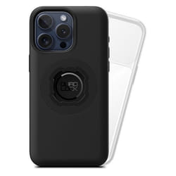 Quad Lock Poncho mobile phone case 15.5 cm (6.1") Cover Black, Transparent