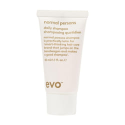 EVO Normal Persons Daily Care Shampoo - Deeply Cleanses  Removes Product Build-Up & Strengthens All Hair Types - Travel Size  30ml / 1.01fl.oz