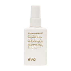 EVO Mister Fantastic Blowout Spray - Improves Style  Builds Body & Reduces Blow-Drying Time - Heat Protection Styling Spray - Travel Size  50ml / 1.7f