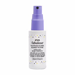 EVO Fabuloso Platinum Blonde Toning Mist - Platinum Hair Toner - Enhances Vibrancy Neutralizes Yellow Tones - Travel Size - ...