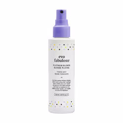 Evo Fabuloso Platinum Blonde Toning Mist - Platinum Hair Toner - Enhances Vibrancy Neutralizes Yellow Tones - 4.7 fl.oz / 14 ...
