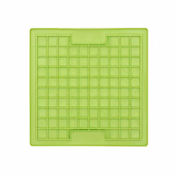 LickiMat Classic Playdate, Square, Green, Thermoplastic Rubber (TPR), Monochromatic, Hand wash, 200 mm
