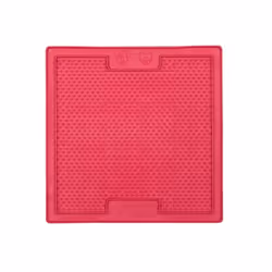 LickiMat Classic Soother, Square, Pink, Thermoplastic Rubber (TPR), Monochromatic, Cat, 200 mm