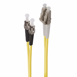 ALOGIC 1m LC-ST Single Mode Duplex LSZH Fibre Cable 09/125 OS2, 1 m, OS2, LC, ST