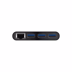 ALOGIC USB 3.0 SuperSpeed 3 Port HUB and Gigabit Ethernet Adapter (Driverless / Plug & Play)