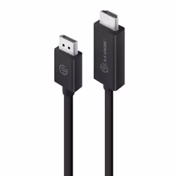 ALOGIC 2m DisplayPort to HDMI Cable - Male to Male - ELEMENTS Series, 2 m, DisplayPort/HDMI, Male, Black