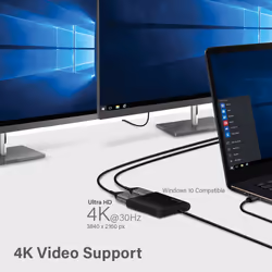 ALOGIC USB-C to Dual DisplayPort 2.0 Adapter-4K-30Hz - Additional view 5