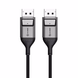 ALOGIC ULDP01-SGR, 1 m, DisplayPort, DisplayPort, Male, Male, 7680 x 4320 pixels