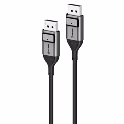 ALOGIC ULDP01-SGR DisplayPort cable 1 m Black, Grey