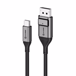 ALOGIC ULMDPDP02-SGR, 2 m, DisplayPort, Mini DisplayPort, Male, Male, 7680 x 4320 pixels