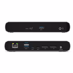 ALOGIC TB3DTRG2 laptop dock/port replicator Wired USB 3.2 Gen 2 (3.1 Gen 2) Type-C Black, Grey - Additional view 4