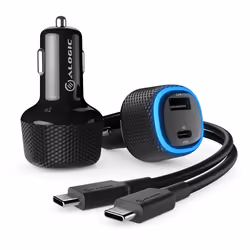 ALOGIC CRCA57, Auto, Cigar lighter, Black
