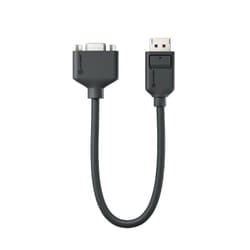 ALOGIC EL2DPVGA-ADP video cable adapter 0.2 m DisplayPort VGA (D-Sub) Black