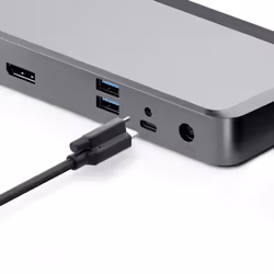 ALOGIC DUPRMX2-WW laptop dock/port replicator Wired USB 3.2 Gen 1 (3.1 Gen 1) Type-C Grey, Black - Additional view 4
