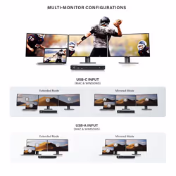 ALOGIC DX3 Triple 4K Display Universal Docking Station – with 100W Power Delivery - Additional view 5