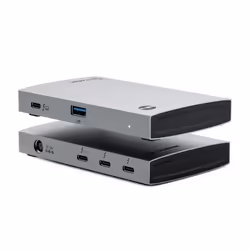 ALOGIC TB4H3TB interface hub Thunderbolt 4 40000 Mbit/s Black, Grey - Additional view 5
