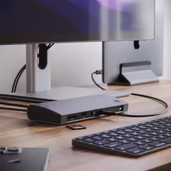 ALOGIC TB4D3TB laptop dock/port replicator Wired Thunderbolt 4 Black - Additional view 5